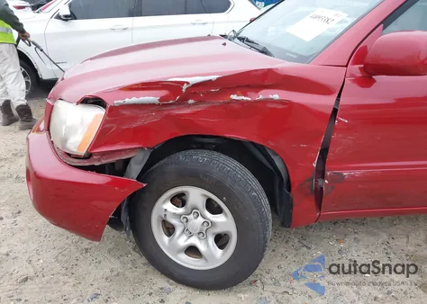 2003 Toyota Highlander V6 z USA, uszkodzony, nr VIN JTEGF21A930102929